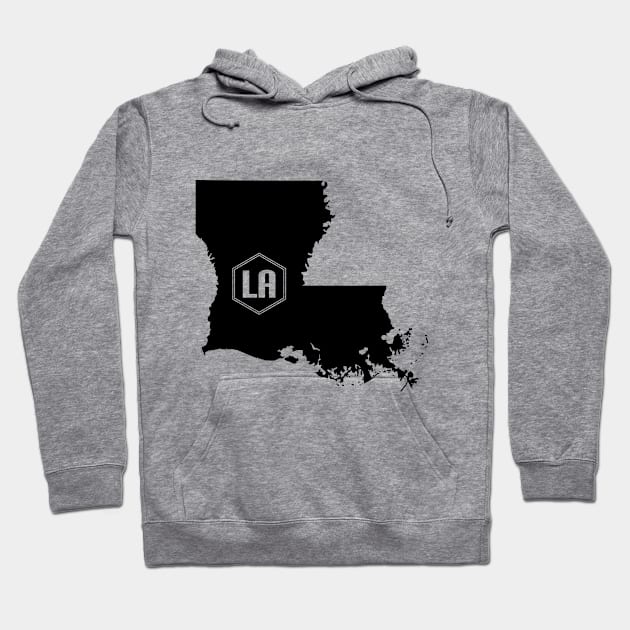 Louisiana Homer (Black) Hoodie by caknuck